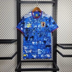 Dragon Ball JFA Japan Jersey men’s small blue soccer/football